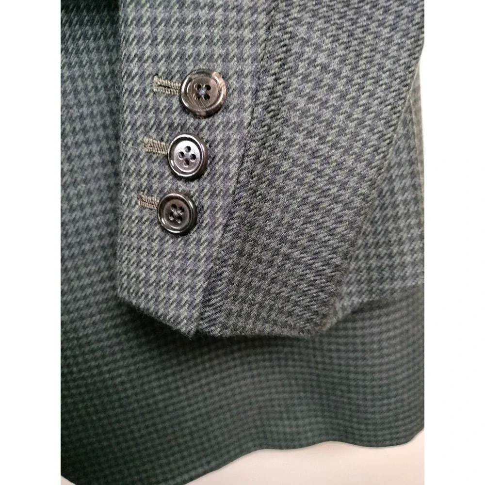Vintage Brooks Brothers Wool Houndstooth Blazer Mens 42R USA